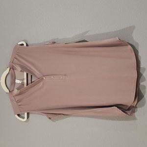 Taupe Sleeveless Blouse
